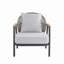 Ensemble de 1 chaise de patio d'extérieur avec cordon et coussin-2076148256