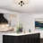 3-Light Modern Globe Glass Semi Flush Mount-2075683591
