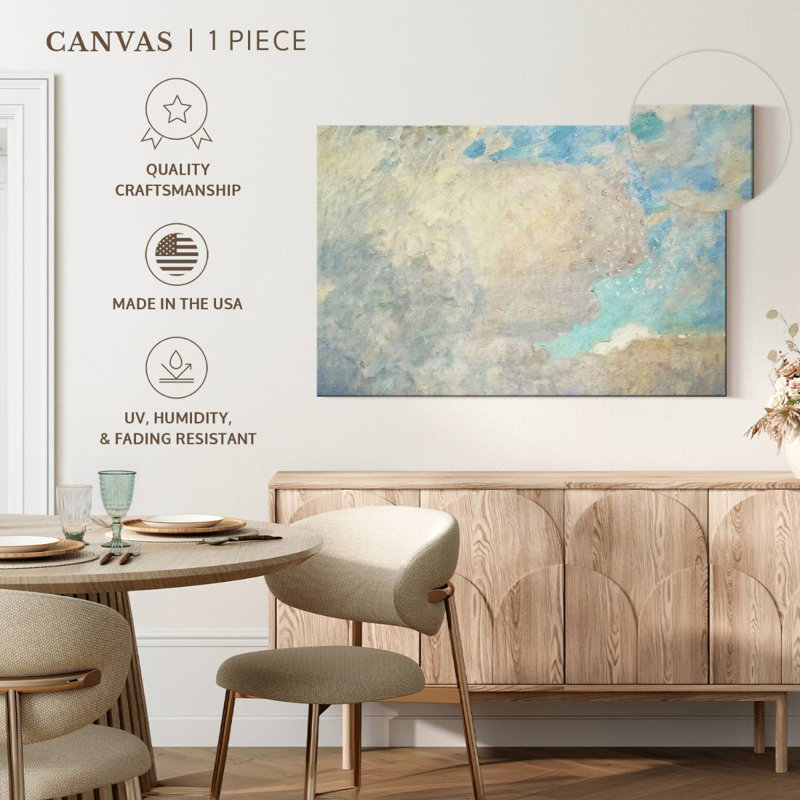Avery White Clouds Blue Sky, 32" H x 48" W