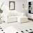 Modern Chenille Loveseat Sofa Couch With Ottoman-506217864-506217865