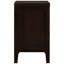 Table de chevet 2 tiroirs Wilkes cacao foncé-129744455