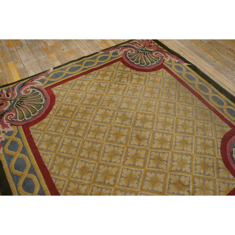 Tapis antique chinois - Art Deco