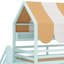 Lit House avec auvent-242577255