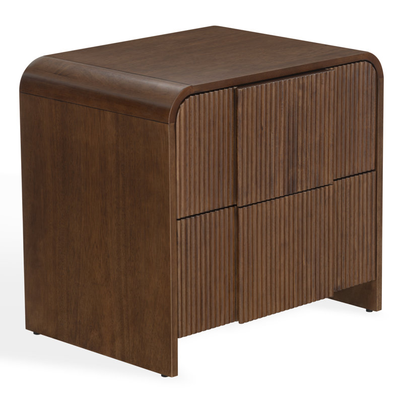 Table de chevet 26 po Vitale, Noyer