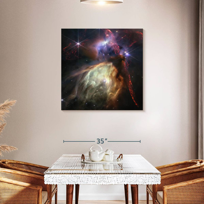 Oberle Rho Ophiuchi, 36" H x 36" W