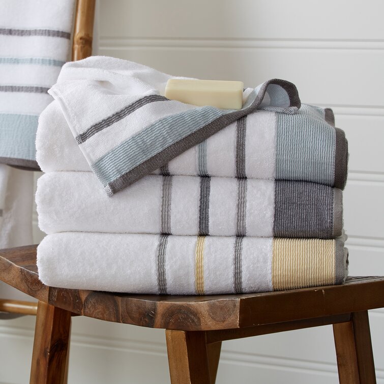 Latitude Run® Hundo 4 Piece 100% Cotton Bath Towel Set & Reviews