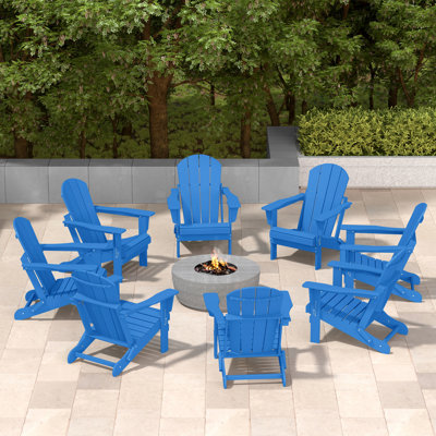 Vinnie Foldable Outdoor Adirondack Chair