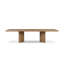 Castro Oak Double Pedestal Dining Table-1094876866