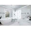 Polymarm 60" W 80" H 36" D Three Wall Composite Shower Wall Panel Surround - Seamless 60" Backwall-110867545