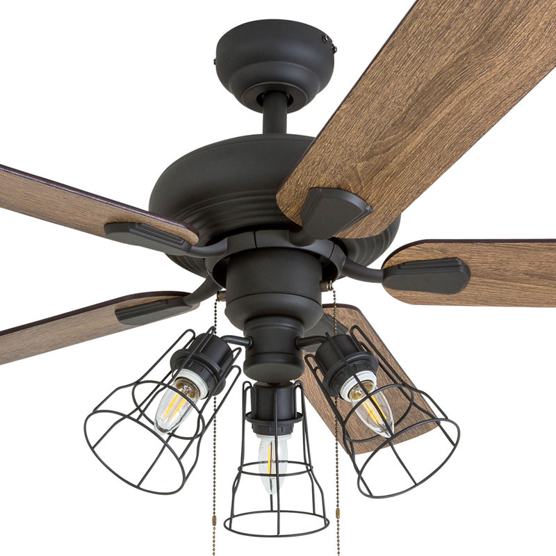 Ventilateur de plafond 42 po avec lumières Arlea, Télécommande à 3 vitesses
