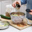 S'well Calacatta Gold Stainless Steel Salad Bowl
