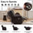 Manual Reclining Loveseat Sofa With Cup Holders & Storage Console For Living Room-89201673