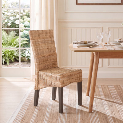 Chaise d'appoint en rotin Belmoor