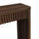 Irwin 39.4" W Mid Century Modern Retangular Console Table with Fluted Front