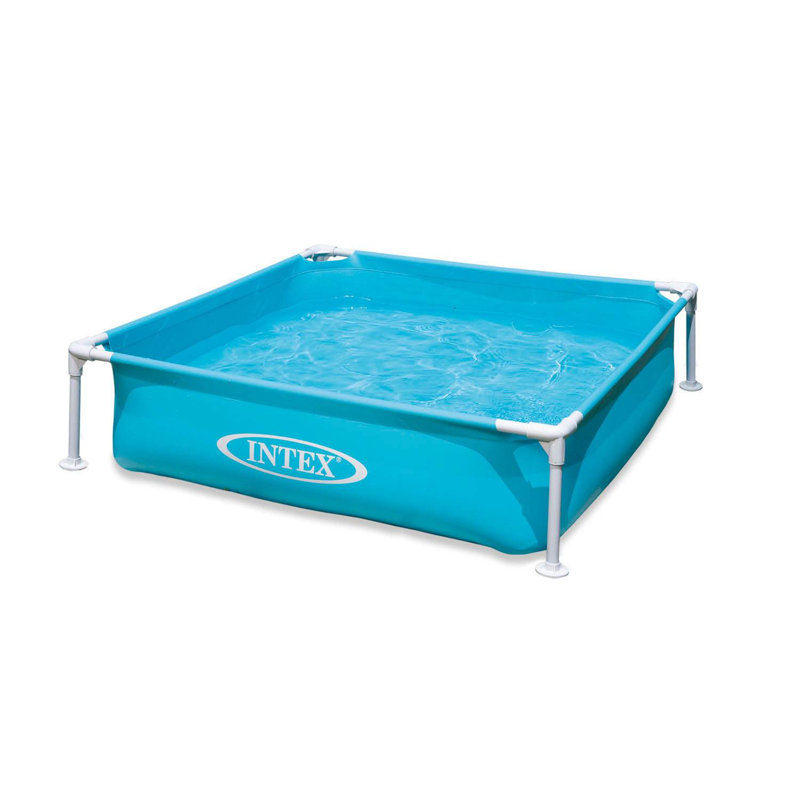 Intex 4Ft X 4Ft X 12In Mini Frame Kids Beginner Kiddie Swimming Pool (4 Pack)