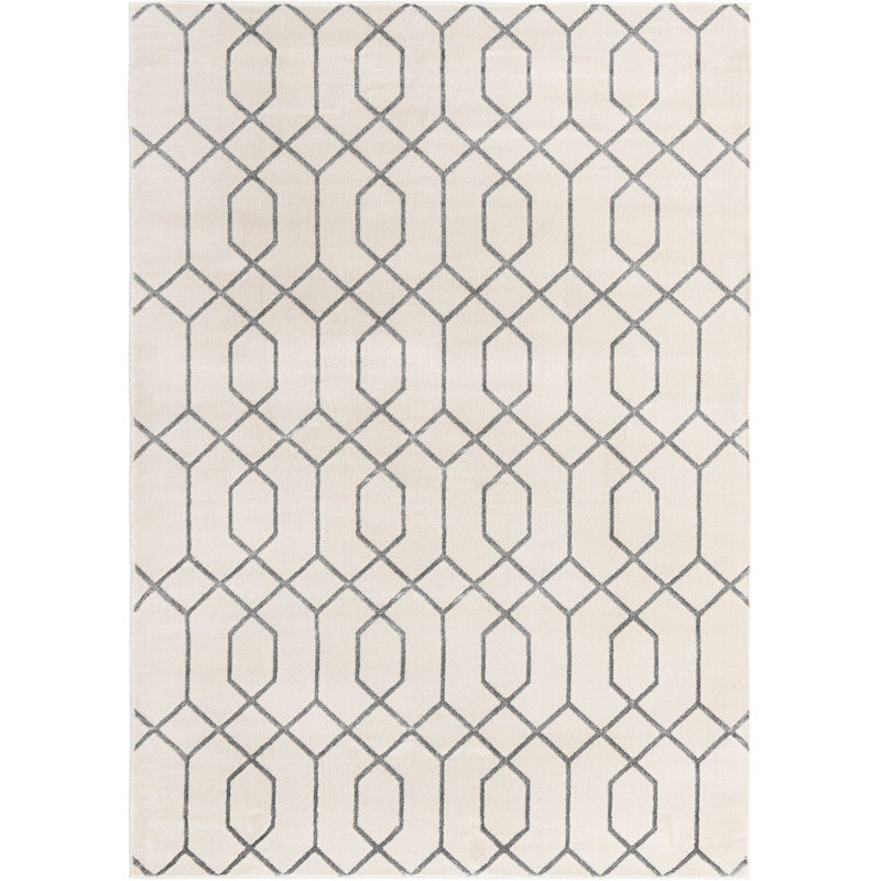 Corando Geometric Indoor Rug, Rectangle 7' x 10'