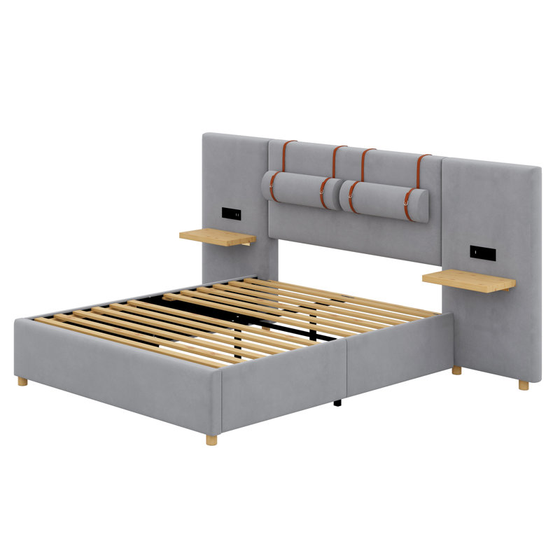 Miara Upholstered Panel Storage Bed
