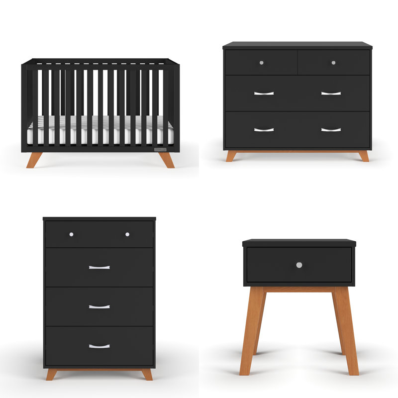 Ensemble de chambre de bébé 4 pièces Child Craft Soho, Ébène