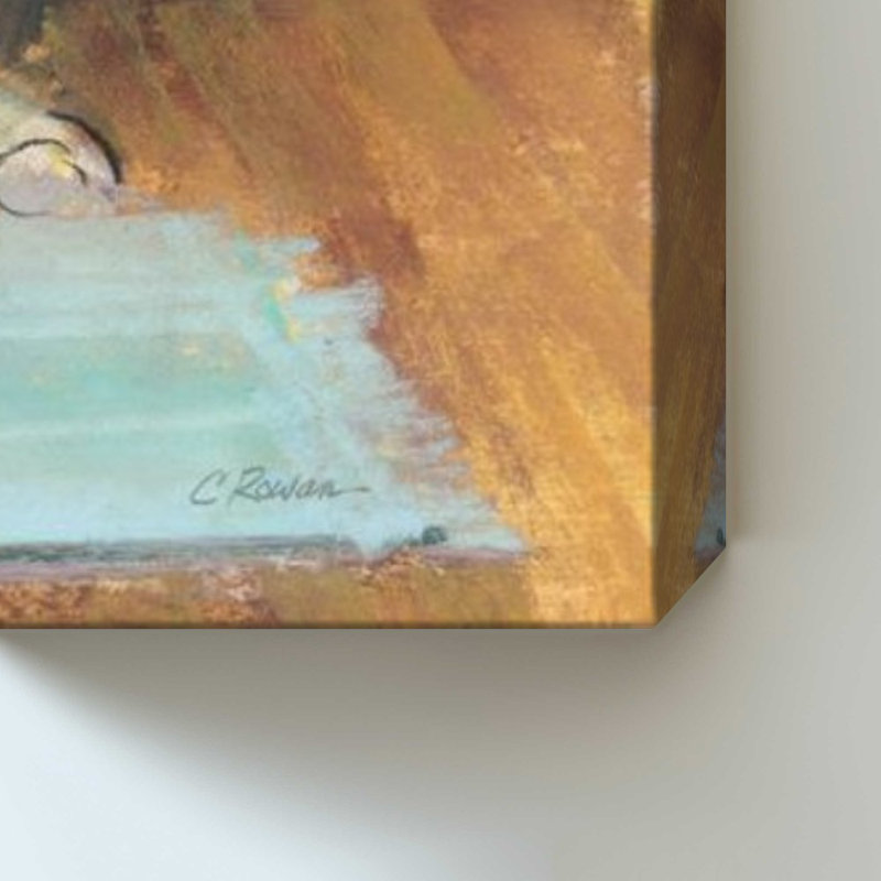 «Bathaign Bouquet II» par Carol Rowan - Impression sur toile, H 30 po x l 20 po, Ne s’applique pas