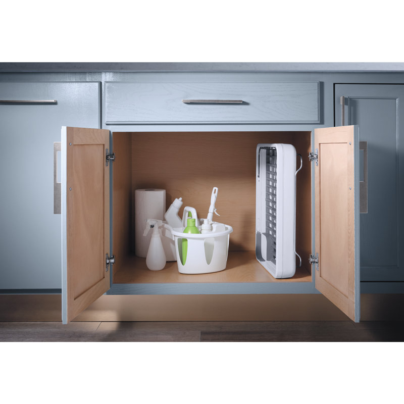 Égouttoir à vaisselle en acier inoxydable Bryant, blanc