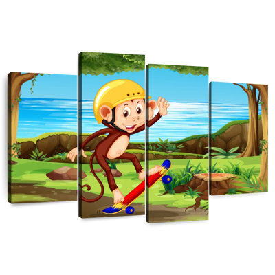Singe patineur Ashelle