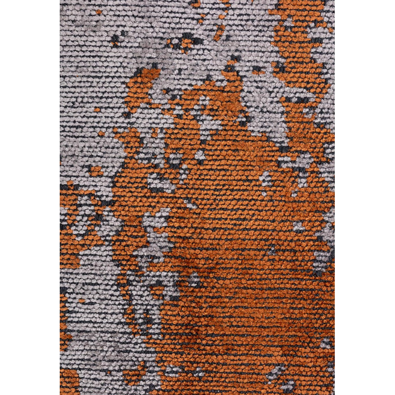 Bergetta Abstract Hand Loom Indoor / Outdoor Area Rug, Rectangle 7'10" x 9'10"