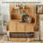 49” Wide Arched Entryway Hall Tree-111367063