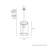 Astwood 1 Light Cylinder Pendant-63573980