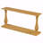 Vintage Narrow Entryway Sofa Table - Space-Saving Luxurious Pine Veneer Elegant Tapered Legs