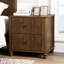 Ensemble de chambre à coucher 3 pièces avec un grand lit et 2 tables de chevet-814455886-807532706