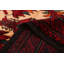 Tapis crème / rouge Teimani 4 pi 0 po x 7 pi 1 po