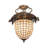 Jakira Glass Semi Flush Mount