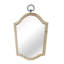 Miroir décoratif en bois 23,5 po