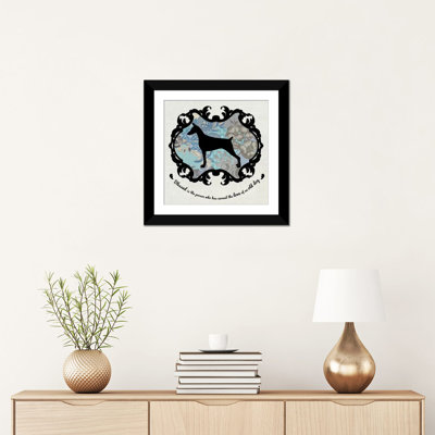 " Doberman (Blue&Black) II " by 5by5collective