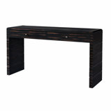Curved Console Table with Storage