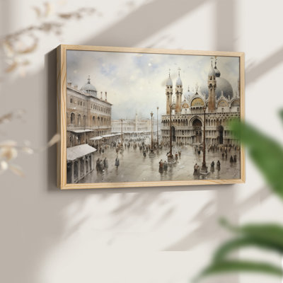 Chirstmas Art-CCCXLIV -Framed Print - Restickable