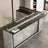 94.5'' W L-Shaped Reception Desk With LED Light