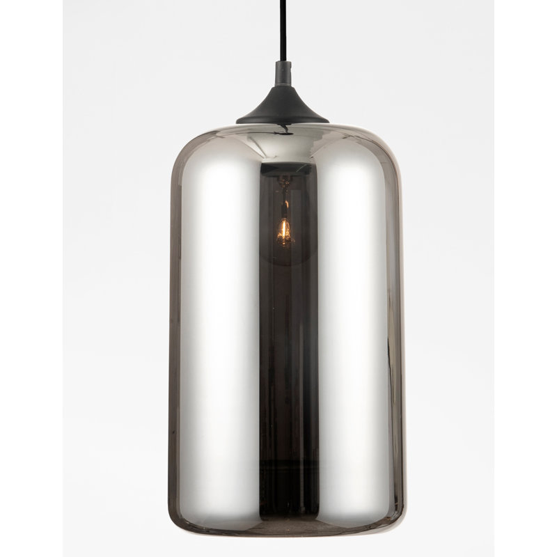 1 - Light Black Cylinder Pendant