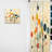 Beige Mid Century Minimalist Masterpiece - Minimalism Curtain - Velvet Room Darkening - 1 Panel-107832219