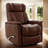 ??360° Swivel Glider Recliner – Adjustable Headrest & Footrest – No-Sag Suspension – Multiple Upholstery Options?-1951544987