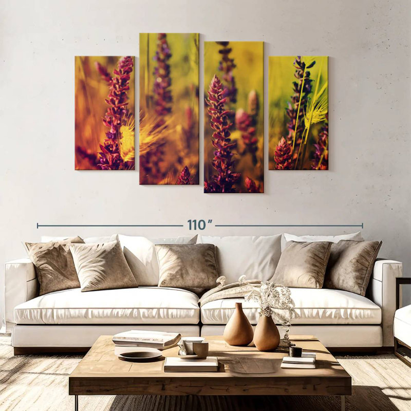Pré de fleurs Harnek, H 54 po x l 84 po