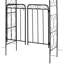 Tonnelle de jardin avec barrière Outsunny