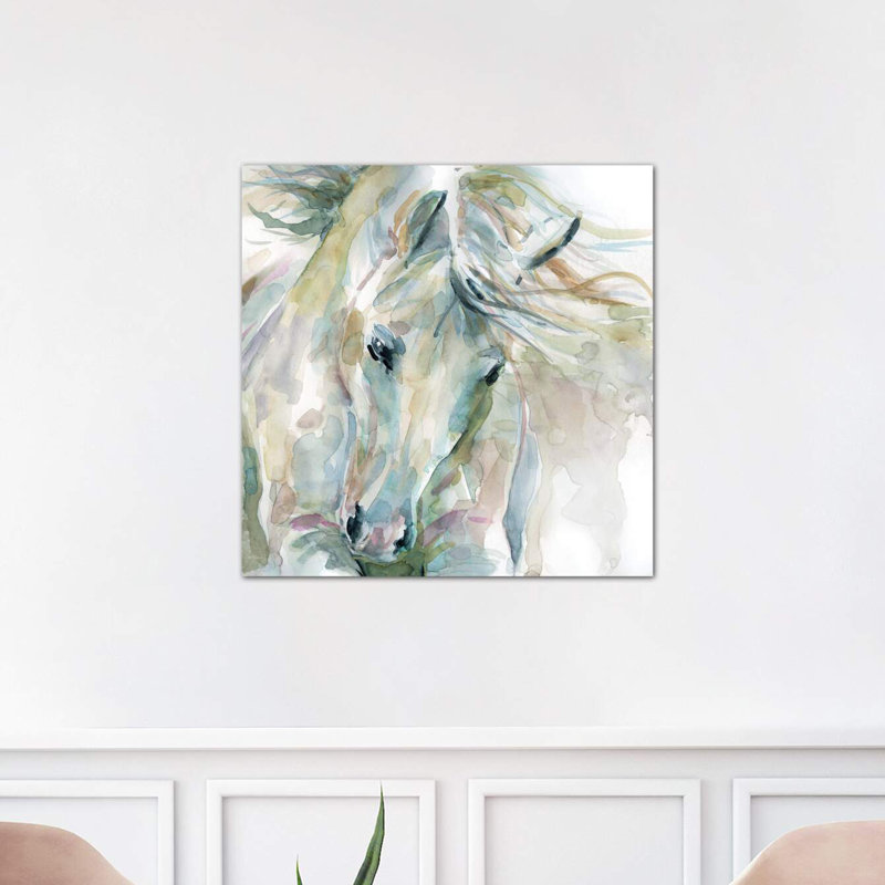 Exuberant Spirit by Carol Robinson - Painting on Canvas, 30.48 cm H x 30.48 cm W, No Frame