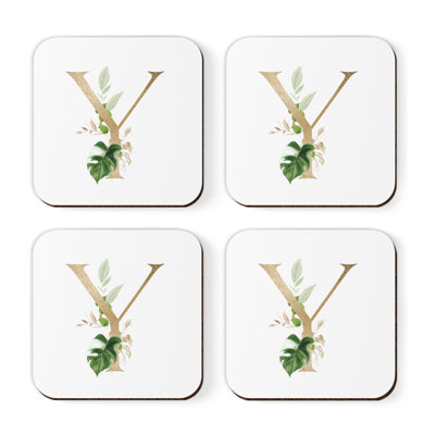 Sous-verre à monogramme Exotic