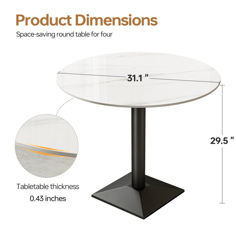 Table de salle à manger ronde