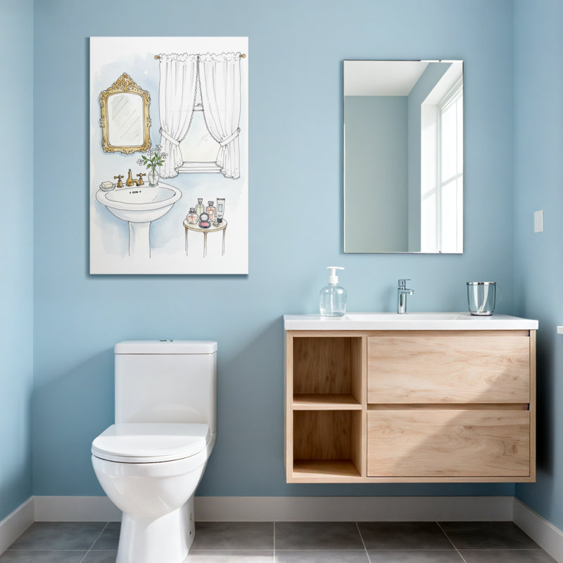 Bath & Laundry, H 24 po x l 16 po