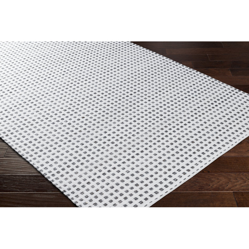Geometric Area Rug, Dark Gray, Rectangle 8' x 10'