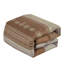 Ensemble d'édredon beige brodé 7 pièces 7 pièces-124010081