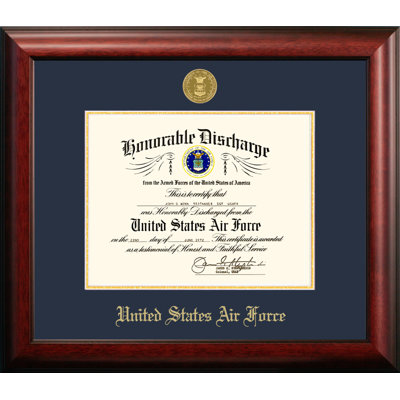 Air Force Discharge Picture Frame