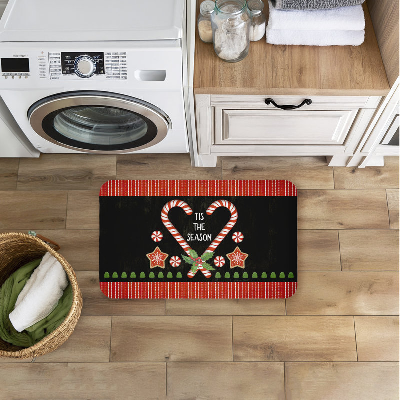 Tapis de sol anti-fatigue Tis The Season, imprimé par Suzanne Nicoll, 30 po x 18 po